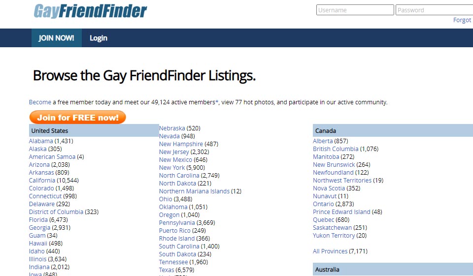 GayFriendFinder (Web, Apple)
