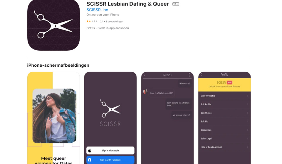 Scissr (Apple/Android)