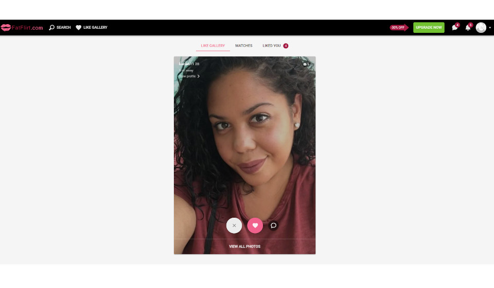 Wie viele echte Konten gibt es auf FatFlirt?