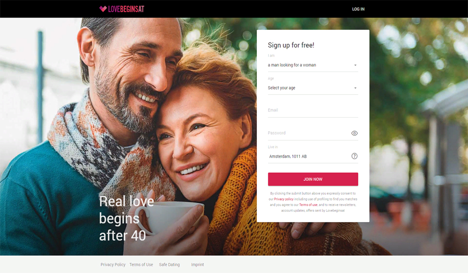 LoveBeginsAt.com (Web, Android, iOS)