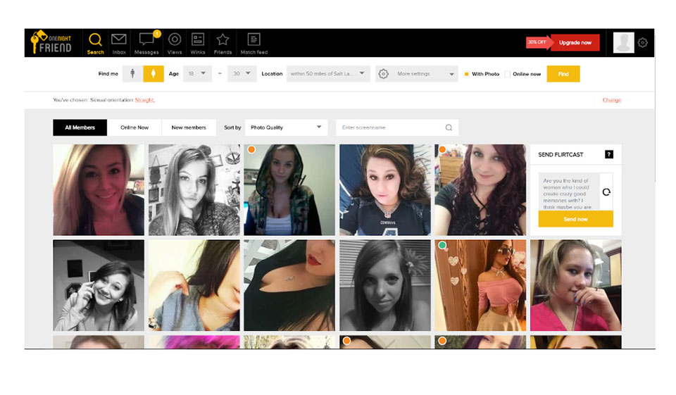 Cerca collegamento su OneNightFriend