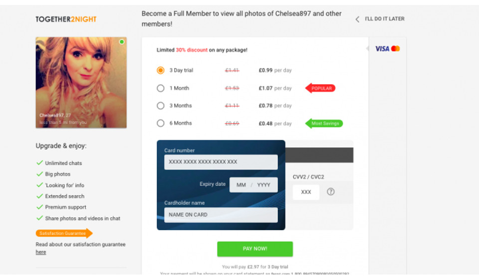 Membresía gratuita vs paga