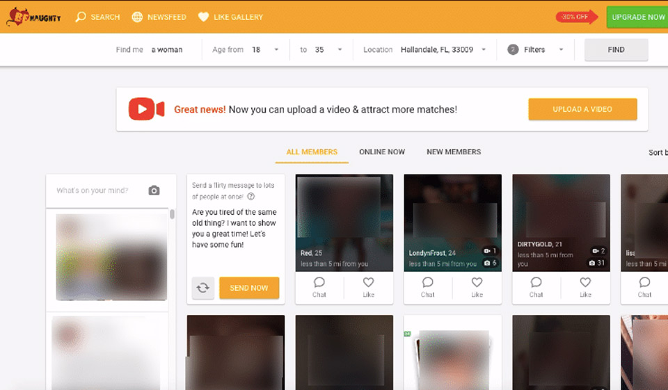 ¿Cómo funciona BeNaughty?