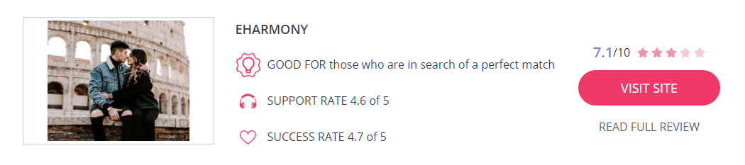 eHarmony-Angebot