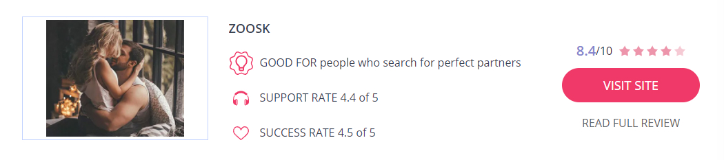 Zoosk-Angebot