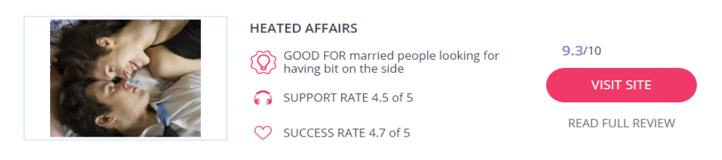 Oferta HeatedAffairs